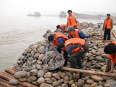 石籠網(wǎng)沉排使用步驟介紹